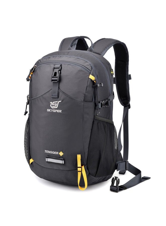 SKYSPER Small Daypack 20L Hiking Backpack Lightweight Travel Day Pack with Waist Strap for Women Men(Darkgray)  - Image 1