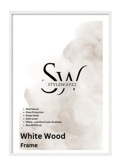 StyleWayez Wall Modern Wood Picture Frames 50x70 cm - Wooden Color  - Image 3