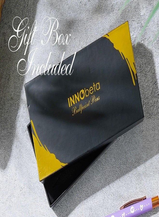 إنو بيتا مجموعة أقلام حبر جاف InnoBeta Skull Gifts، 4 قطع، هدايا لأعياد الميلاد والكريسماس - Image 3