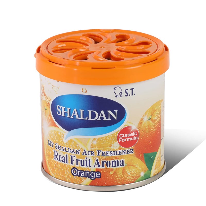 Auto Dynasty My Shaldan Japanese RoomCar Limonene Gel Natural Air Freshener Cans Orange Scent 80g - Image 3