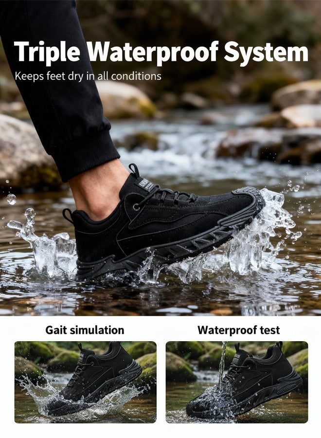 Men's Vintage Style Outdoor Sports Shoes with Soft 4cm Sole - Image 4