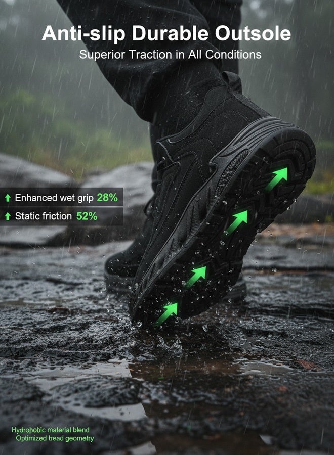 Men's Vintage Style Outdoor Sports Shoes with Soft 4cm Sole - Image 2