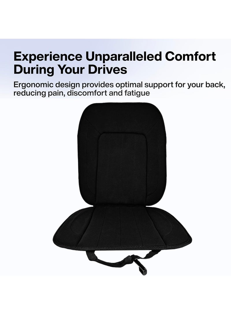 3XR Car Seat Cushion - Comfort and Support for Everyday Driving Pain Relief, Breathable Fabric, Universal Fit, Non-Slip Design, Durable & Lightweight - Image 5