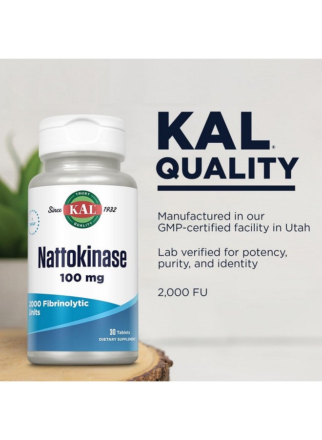 Kal 100 Mg Nattokinase Tablets, 30 Count - Image 4