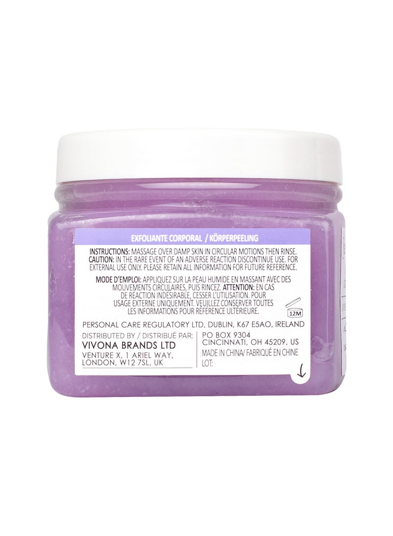 Sunday Rain Sleep Easy Body Scrub – Natural Sugar Exfoliating Scrub with Calming Lavender Oil for Glowing Skin & Relaxation – Vegan, Cruelty-Free, Aromatherapy Skin Care – 265g - Image 3