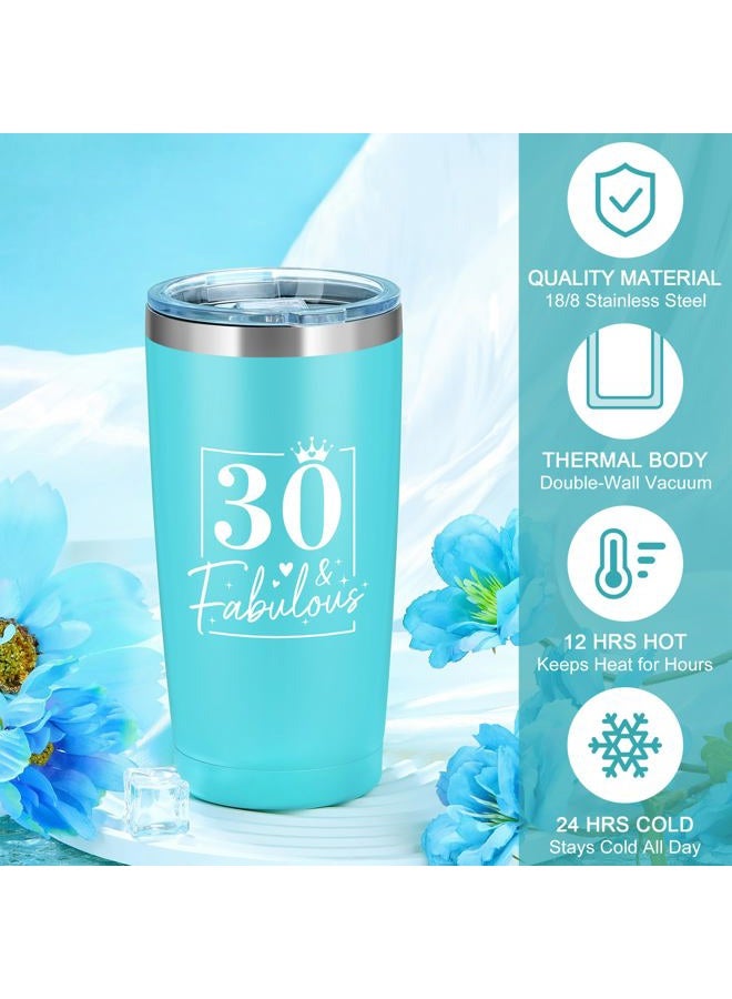 Launrada 30th Birthday Gifts for Women 30 Year Old Birthday Gifts for Women Unique Turning 30 Gift Woman Cool 1996 Gift Ideas for Woman 30s Happy 30th Bday Decoration Set with Tumbler Tote Bag for Her Daughter - Image 2
