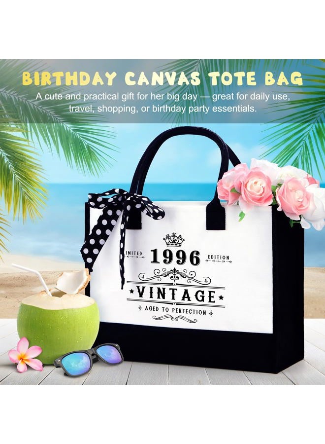 Launrada 30th Birthday Gifts for Women 30 Year Old Birthday Gifts for Women Unique Turning 30 Gift Woman Cool 1996 Gift Ideas for Woman 30s Happy 30th Bday Decoration Set with Tumbler Tote Bag for Her Daughter - Image 3