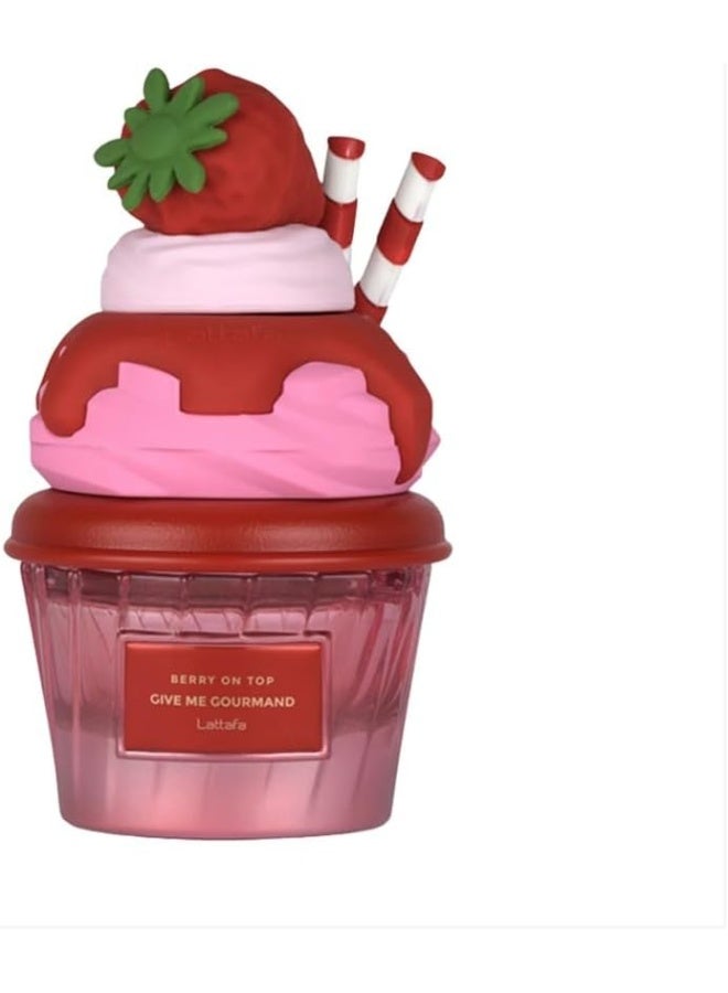 Lattafa Give Me Gourmand - Berry on Top EDP 75ml - Image 3
