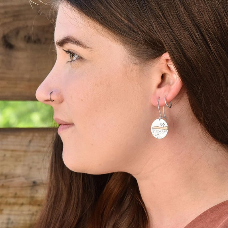 Coolkin 12 Pairs Vintage Geometric Druse Crystal Drop Dangle Earrings Ethnic Style Vintage Boho Jewelry Waterdrop Earrings Jewelry Set for Women (12 Pairs Boho-1) - Image 4