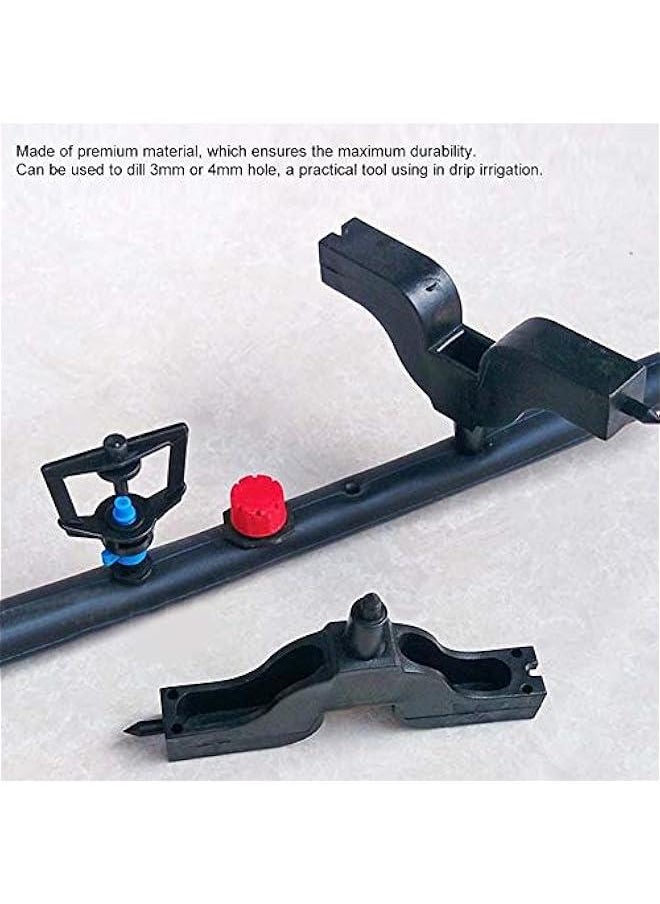 Generic 3 Mm & 4 Mm Drill 1/4drip Hose Connector Hole Punch Drilling Drip Fitting , Drill Hose Hole Punch Drilling Tools , Garden Irrigation Tools Watering System Tools Lawn Garden Supplies , Drill Hose H  - Image 2