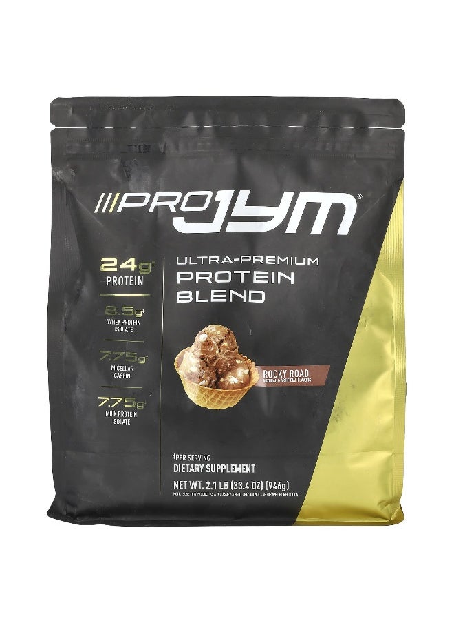 JYM Supplement Science - JYM Supplement Science, Pro JYM, Ultra-Premium Protein Blend, Rocky Road, 2.1 lb (946 g) - Image 1