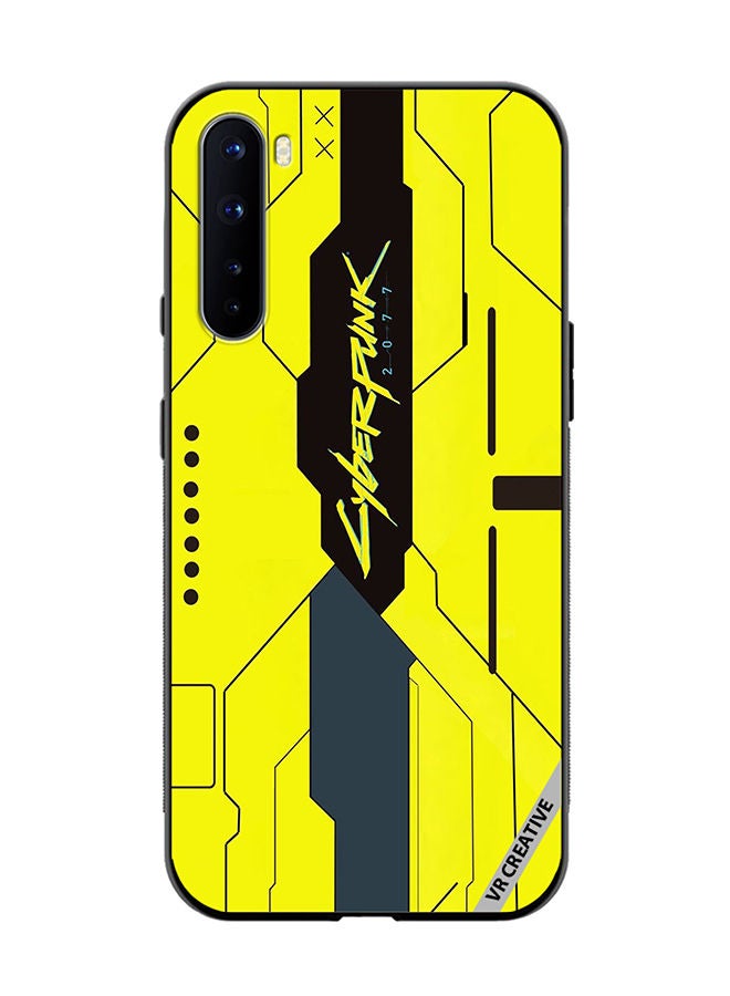 VR CREATIVE Protective Case Cover For OnePlus Nord Cyberpunk Design Multicolour - Image 1