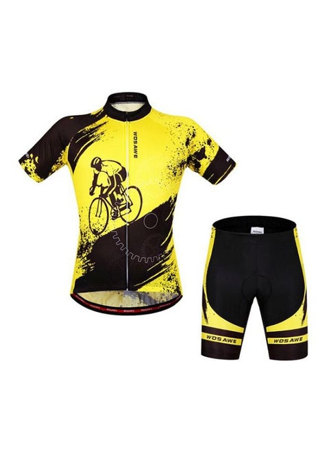 Short Sleeves Cycling Suit Set XL