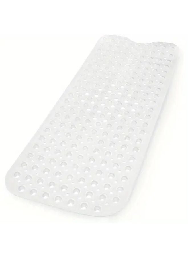 Transparent Bathtub Shower Mat 2 Packs Non Slip Quick Dry with Suction Cups - Image 3