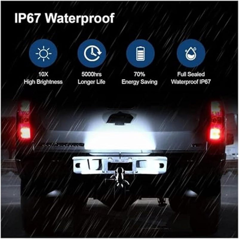 Wivplex OEM-Fit Xenon White License Plate Light Assembly - Image 2