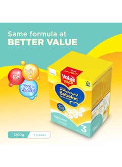 Bebelac Junior 3 Nutri 7in1 Growing Up Formula from 1 to 3 years Value Pack  - Image 2