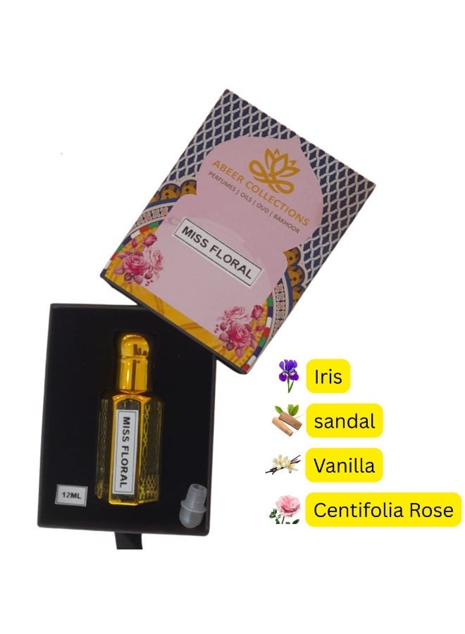 MISS FLORAL perfume oil 12ml
