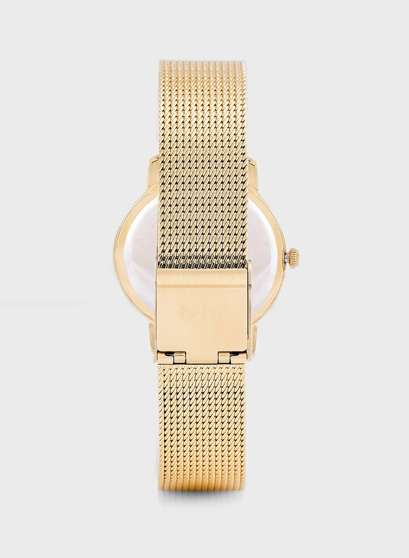 جس Melody Mesh Strap Analog Watch
