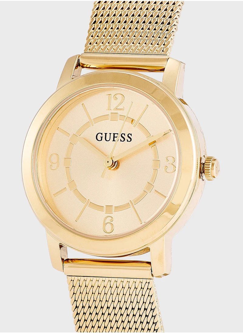 جس Melody Mesh Strap Analog Watch