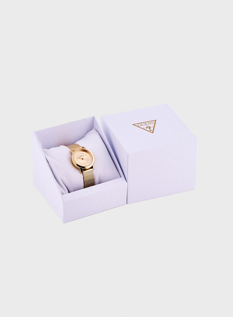 جس Melody Mesh Strap Analog Watch