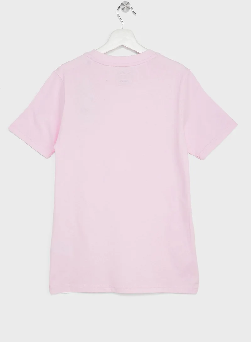 Adidas Essentials 3-Stripes Cotton T-Shirt