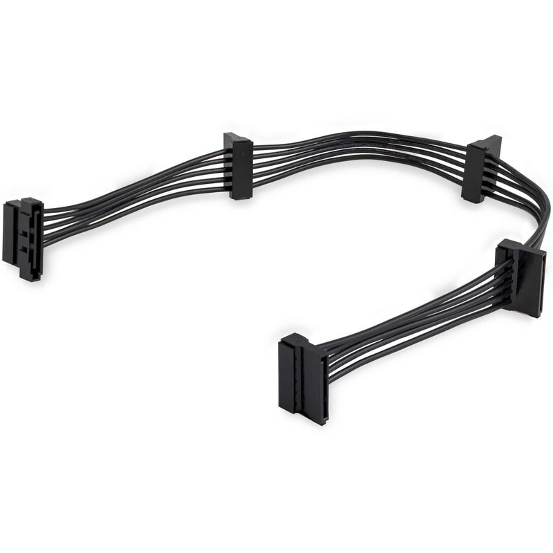 StarTech.com 15.7 in (400 mm) SATA Power Splitter Adapter Cable - M/F - 4x Serial ATA Power Cable Splitter (PYO4SATA) - Image 1