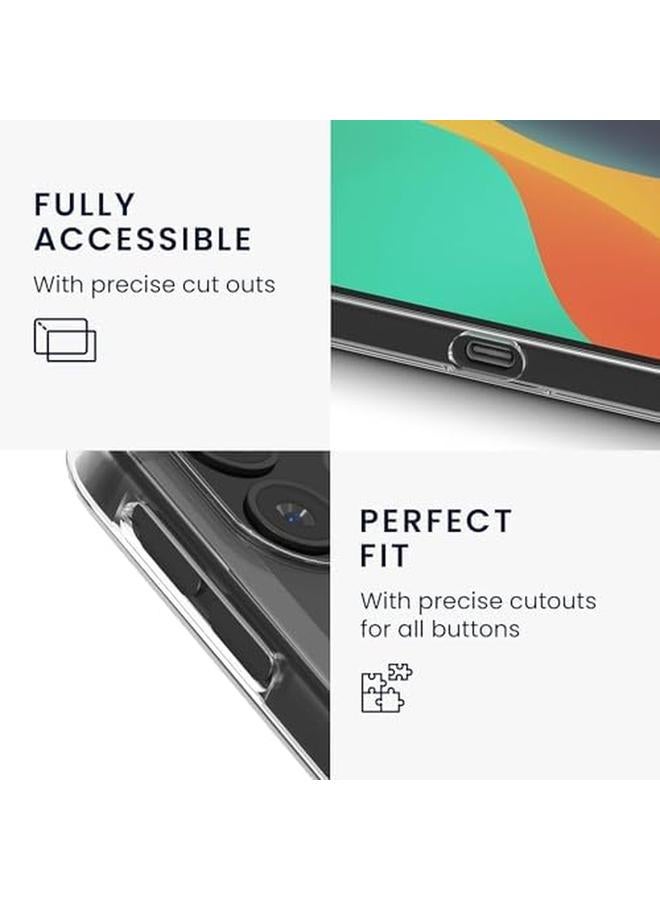 Gel Case For Nokia T21 10.4 Inch Tablet Lightweight Ultra Soft And Slim Transparent Tpu Side Corner Protective Bumper Cover Nokia Tablet T21 Ta 1495 Ta 1521 Ta 1505 Ta 1487 2022 Release
