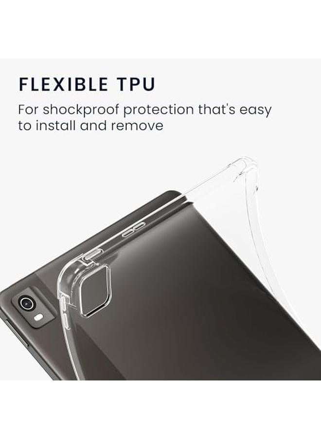 Gel Case For Nokia T21 10.4 Inch Tablet Lightweight Ultra Soft And Slim Transparent Tpu Side Corner Protective Bumper Cover Nokia Tablet T21 Ta 1495 Ta 1521 Ta 1505 Ta 1487 2022 Release