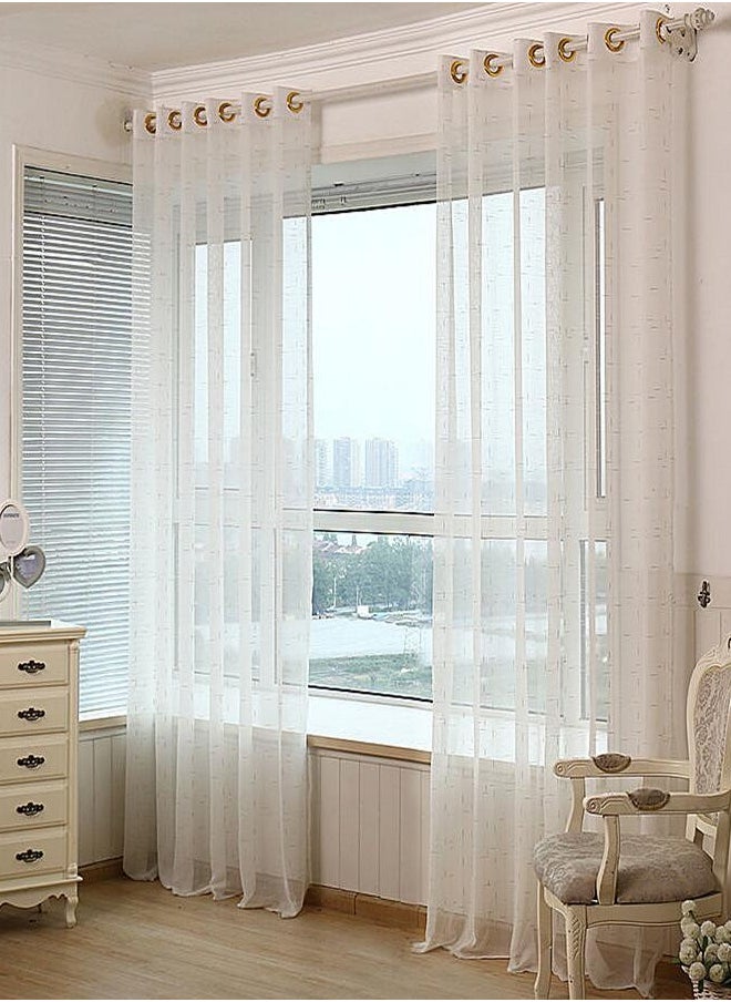Golden Homee ستارة شفافة لغرفة المعيشة  - Image 1