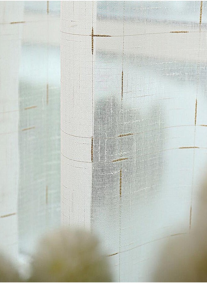 Golden Homee ستارة شفافة لغرفة المعيشة  - Image 3