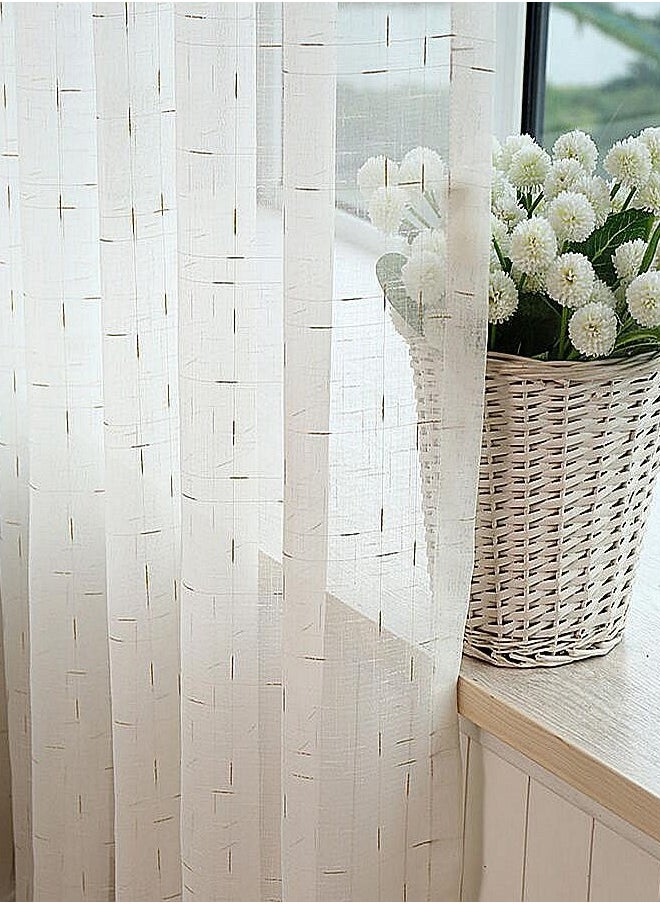 Golden Homee ستارة شفافة لغرفة المعيشة  - Image 2