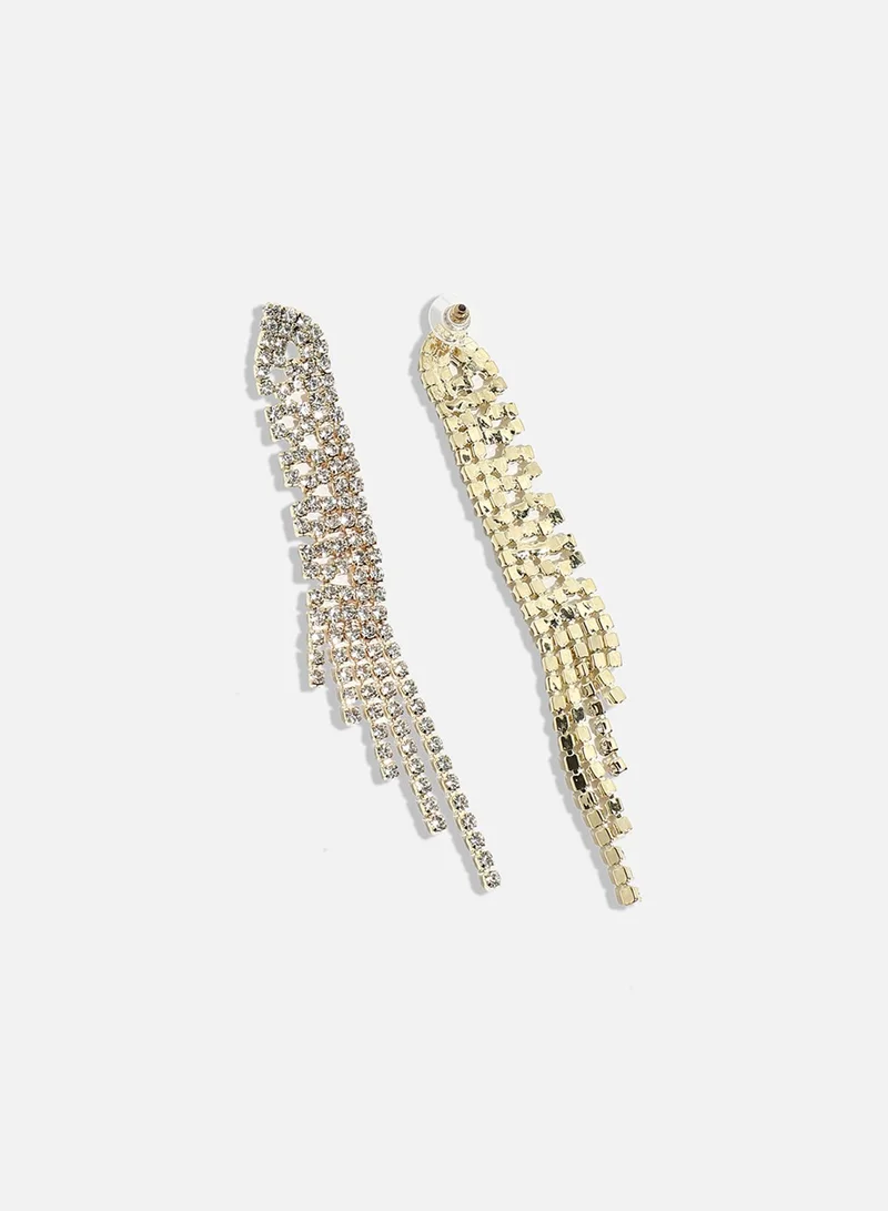 SOHI Elegant Cascades Stunning Artificial Drop Earring Jewellery