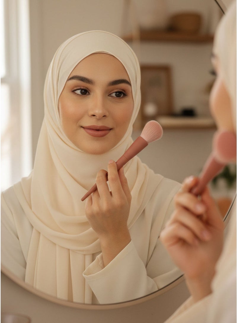 إينرجي مجموعة فرش مكياج ناعمة 10 قطع مع حافظة جلد PU وردية – مجموعة ENERGY - Image 5