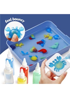 Magic Water Elf Beads Toy Set with Box DIY Maker kit Jelly Sea Animal Creature Sensory Bin Set Toys for Children Over 6 Years Old 6 Colors 8 Molds - pzsku/ZE705AC31ADDF35A248DDZ/45/_/1722681327/2923f491-9e59-4101-a85b-0ab706cead91