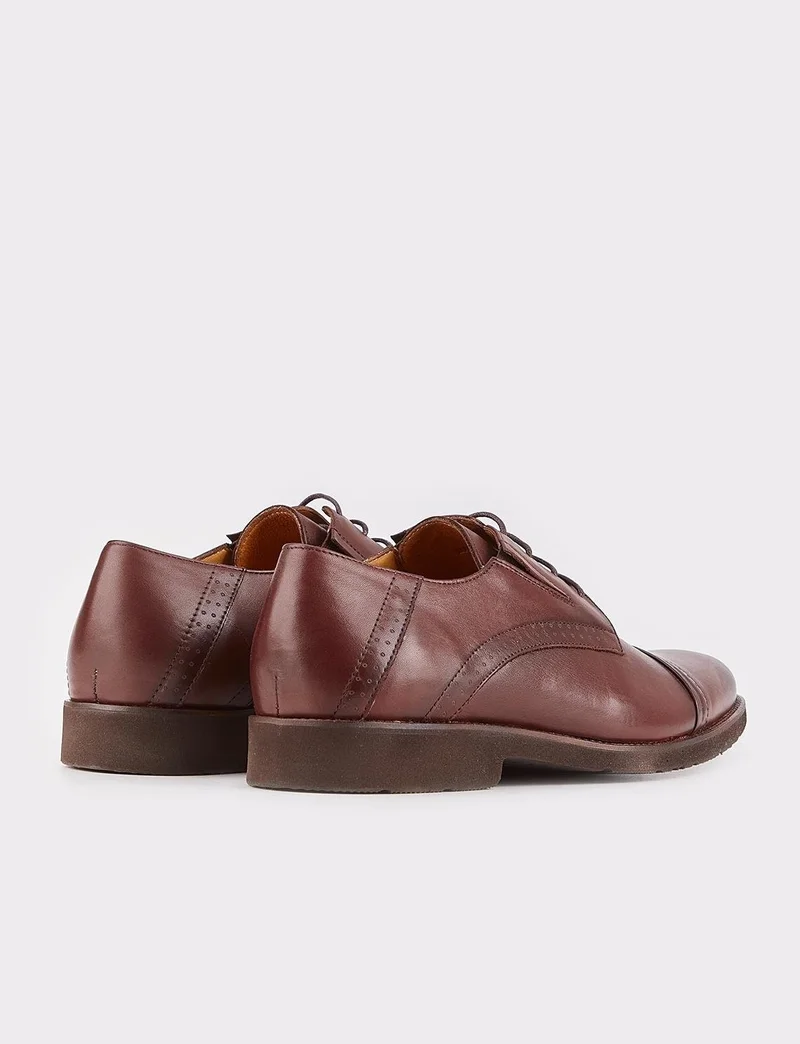 Cabani Men's Light Sole Lace Up Stretch Detailed Comfort Casual Shoes 21402