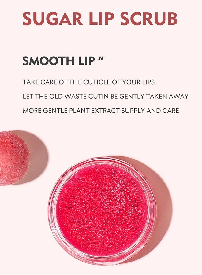 بوداير مجموعة قناع الشفاه ومقشر الشفاه وزيت الشفاه مرطبة ومغذية ومقشرة وملء للشفاه علاج للعناية بالشفاه لإزالة خطوط الشفاه وإصلاح الشفاه الجافة - Image 3