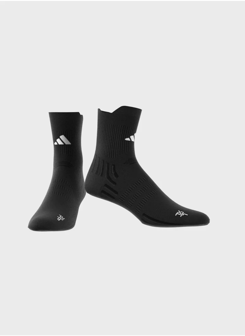 Adidas Tennis Cushioned Quarter Socks 1 Pair