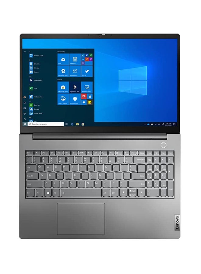 لينوفو لابتوب ثينك بوك G2 للشركات والاحترافيين بشاشة مقاس 15.6 بوصة ومعالج كور i5-1135G7/ذاكرة رام سعة 16 جيجابايت/محرك أقراص صلبة HDD سعة 1 تيرابايت + محرك أقراص SSD سعة 256 جيجابايت/بطاقة رسومات إنتل بدقة فائقة الوضوح/نظام تشغيل ويندوز 11 برو/إصدار عالمي الإنجليزية/العربية فضي - Image 3