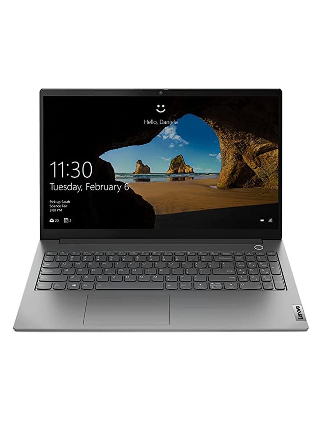 لينوفو لابتوب ثينك بوك G2 للشركات والاحترافيين بشاشة مقاس 15.6 بوصة ومعالج كور i5-1135G7/ذاكرة رام سعة 16 جيجابايت/محرك أقراص صلبة HDD سعة 1 تيرابايت + محرك أقراص SSD سعة 256 جيجابايت/بطاقة رسومات إنتل بدقة فائقة الوضوح/نظام تشغيل ويندوز 11 برو/إصدار عالمي الإنجليزية/العربية فضي - Image 2