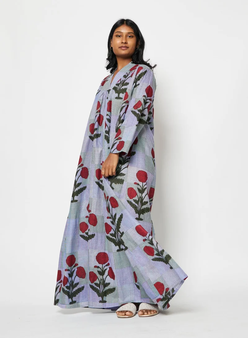Kyshmysh GULAAB MAXI DRESS