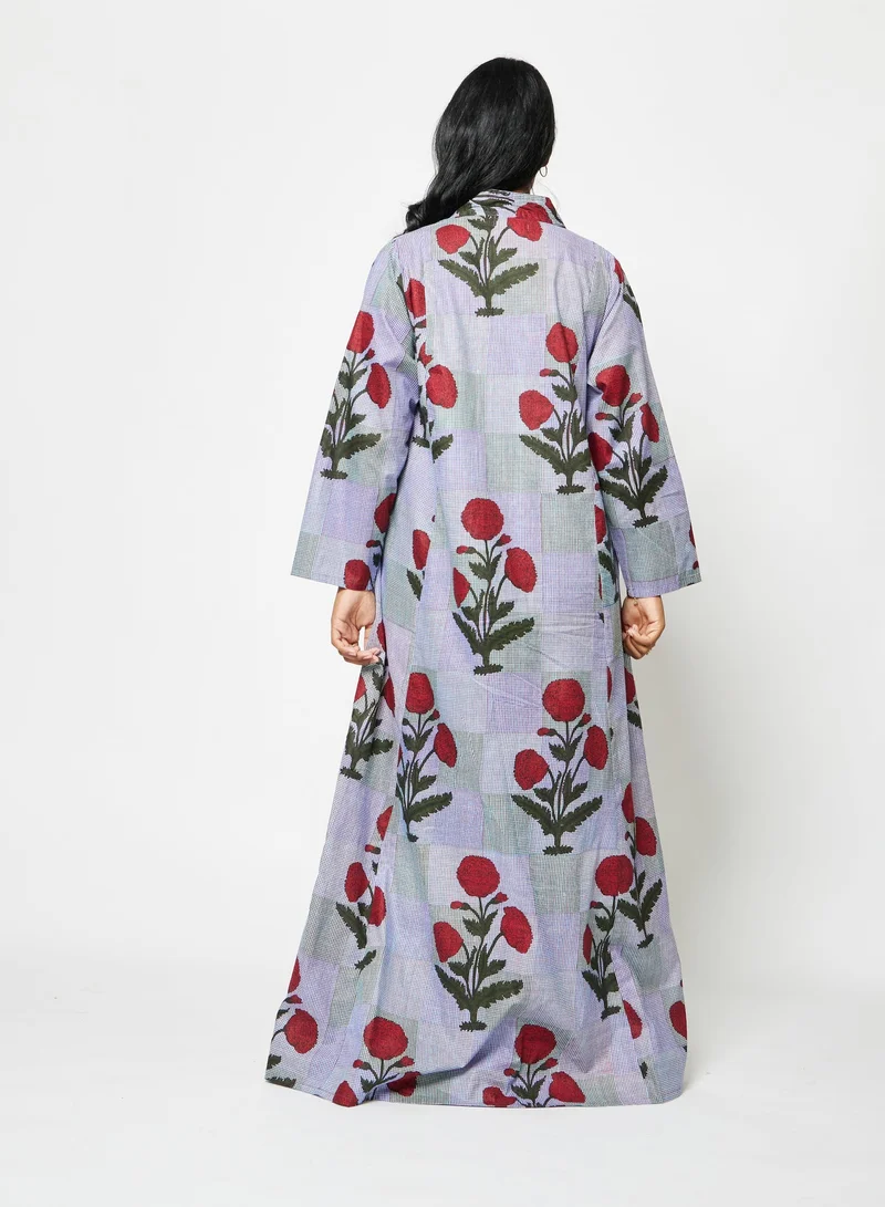 Kyshmysh GULAAB MAXI DRESS