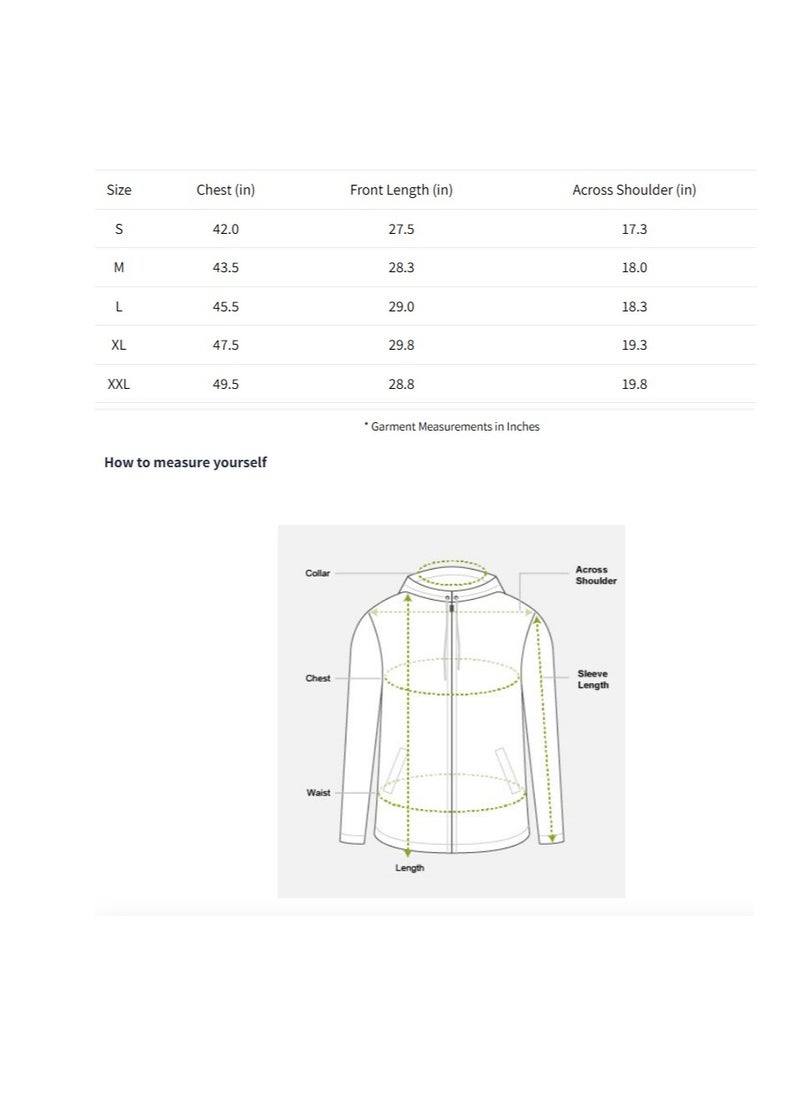 THE BEAR HOUSE Men's Lightweight Polyester Jacket with Multiple Pockets | Waterproof, Windproof, and Breathable | Casual and Outdoor Jacket for Hiking, Travel, and Everyday Wear |S to XXL|Green  - Image 3