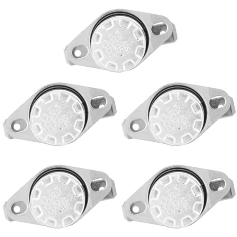 Generic Quick Response KSD301 NO Switch Temperature Control Thermostat Switch Set of 5 for HVAC System - Image 4
