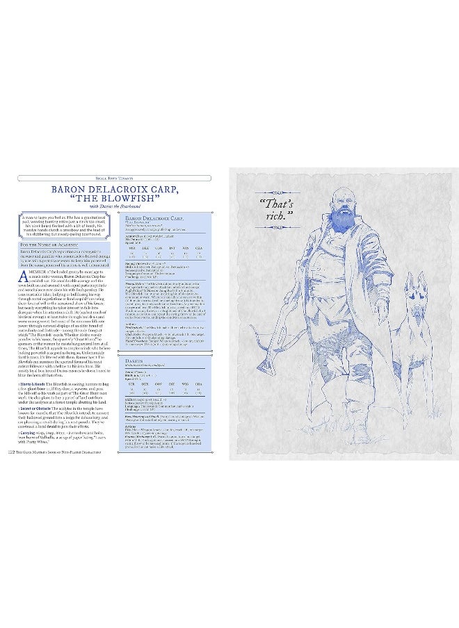 null - The Game Master's Book of Non-Player Characters: 500+ unique villains, heroes, helpers, sages, shopkeepers, bartenders and more for 5th edition RPG adventures - Image 1