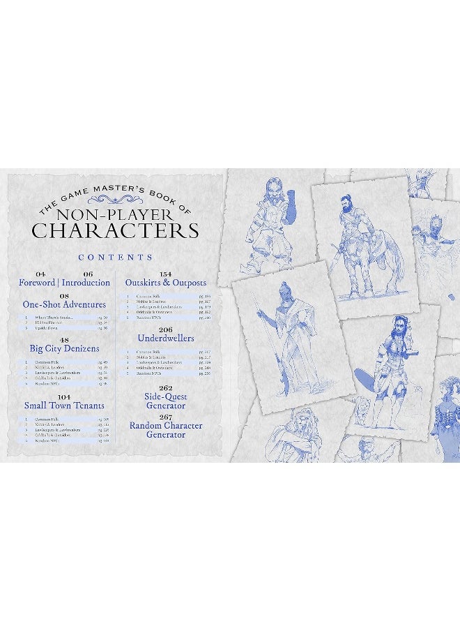 null - The Game Master's Book of Non-Player Characters: 500+ unique villains, heroes, helpers, sages, shopkeepers, bartenders and more for 5th edition RPG adventures - Image 1
