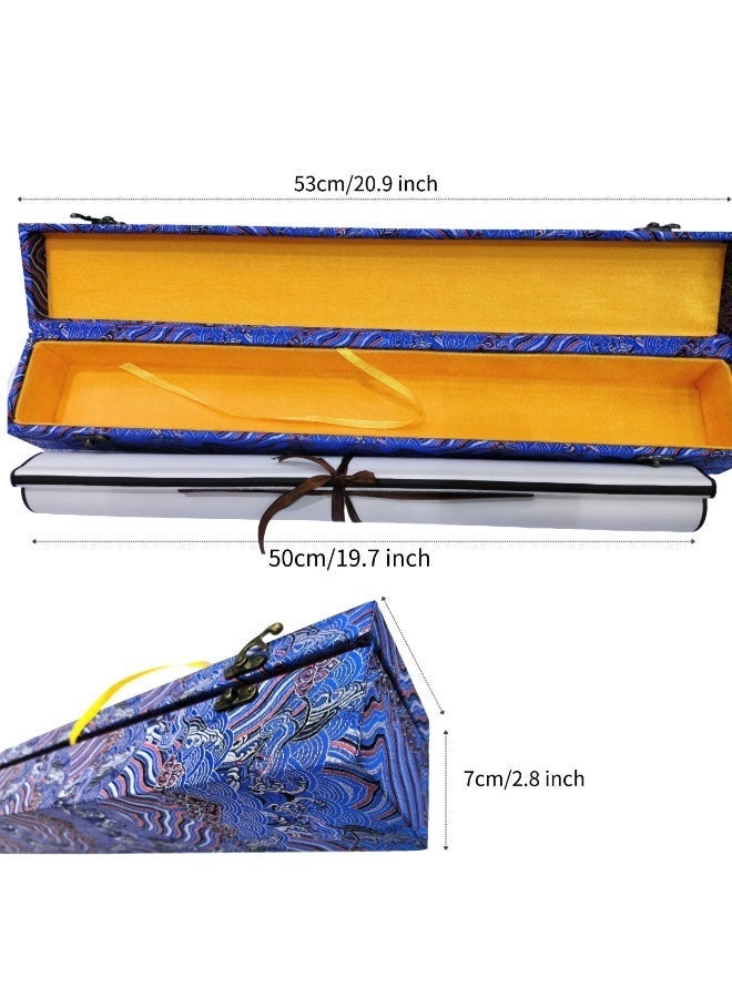 Premium Chinese Xuan Paper Artwork Scroll - Captures 3000 Years of Oriental Civilization, Handcrafted Brocade Gift Box, Unique Cultural Souvenir & Luxury Home Decor Collectible - Image 2