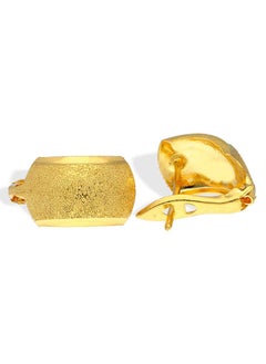 Gold Clip Earrings 18KT - FKJERN18KU3006
