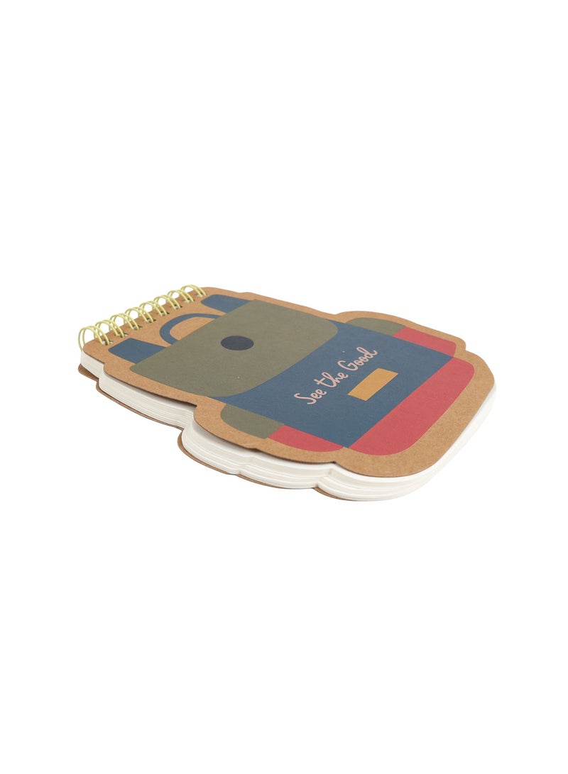 Midi Backpack Shaped Spiral Notebook – See the Good - Image 4