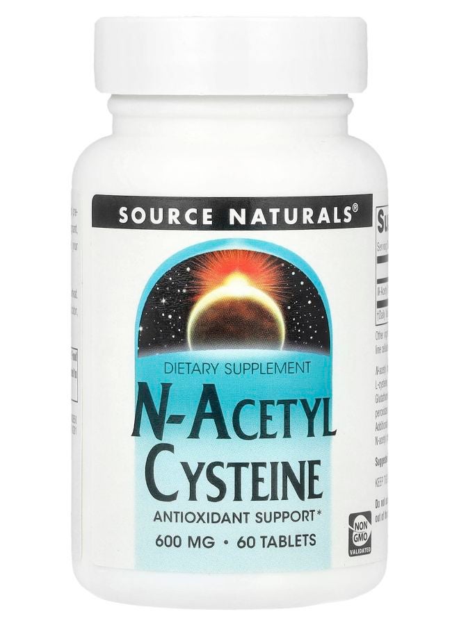 NAcetyl Cysteine 600 mg 60 Tablets