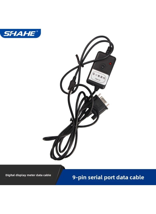 Generic Sanhe Digital Display Dial Indicator Dial Indicator High Precision 0.0010-12.7mm25.4 50 Height Meter Measuring Instrument-Color:9-pin Serial Port Data Cable  - Image 1